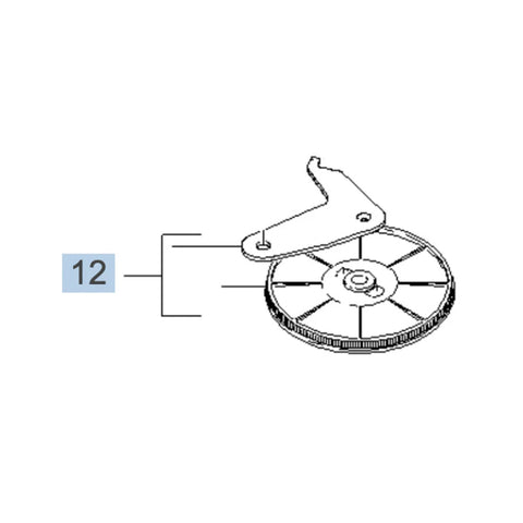 KARCHER FP 303 Brush Holder Complete Right 4195135