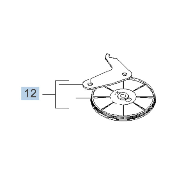 KARCHER FP 303 Brush Holder Complete Right 4195135