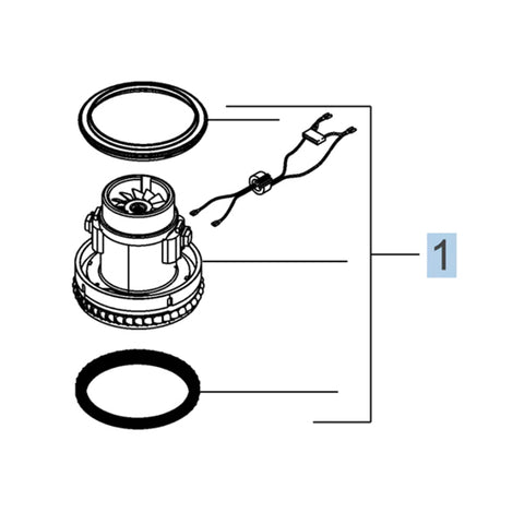 KARCHER Blower Motor 4490028
