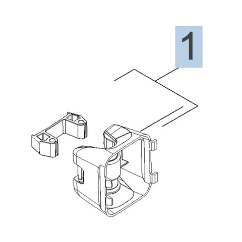 KARCHER HR 7.300 / HR 7.320 Accessories Holder Complete 4645321
