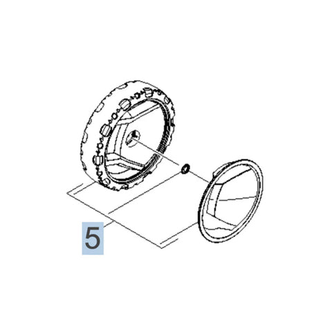 KARCHER Hose Reel Wheel Set 4645351
