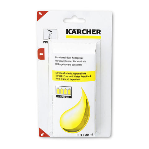 KARCHER Window Cleaning Concentrate 4x 20ml 6295302
