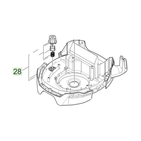 KARCHER Engine Holder Complete 9002035