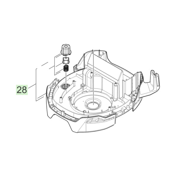 KARCHER Engine Holder Complete 9002035