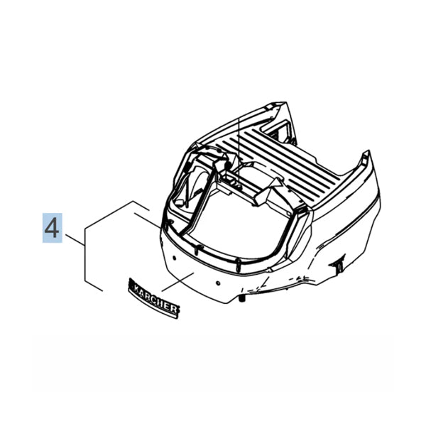 KARCHER Cover Neutrally Complete 9002097