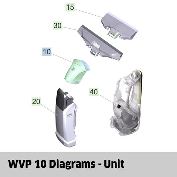 KARCHER WVP 10 Spare Parts Unit