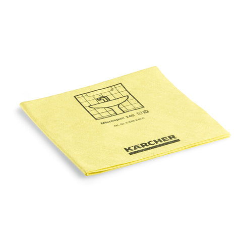 KARCHER Microspun Microfibre Cloth, Yellow
