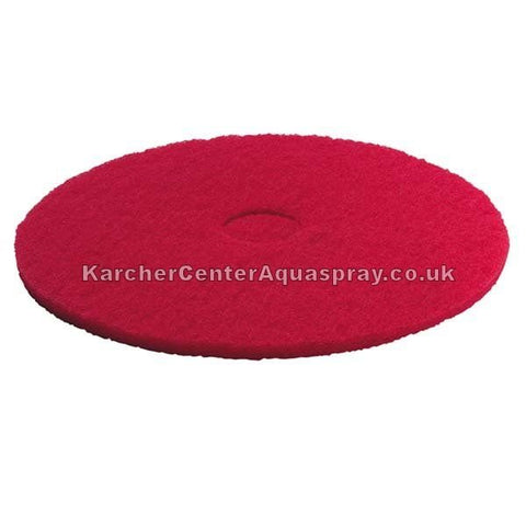 KARCHER Single Disc Pad, Red, Medium Soft, 508mm