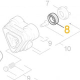 KARCHER Pressure Washer Water Seal Kit (3off) Spare Parts 6362875