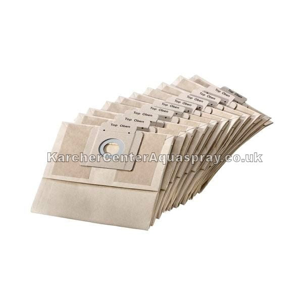 KARCHER Pk 10 2-Ply Paper Filter Bags 69044030