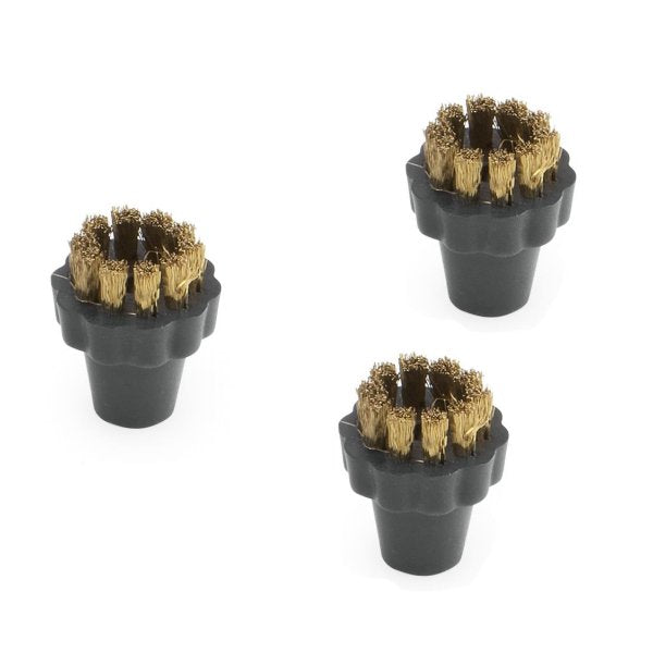 KARCHER Pack of 3 Round Brush Set Brass 28630080