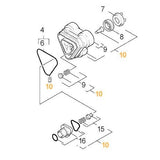 KARCHER Cylinder Head Pump Set 90011050
