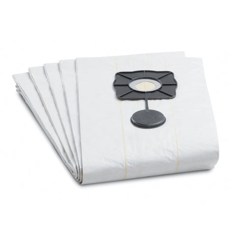 KARCHER 5 Pack Special Filter Bag, Wet Filter Bag NT 48/1 & NT 45/1 6904211