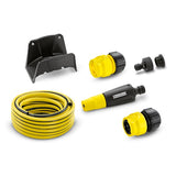 KARCHER Complete Garden 15m Hose Set With Hose Wall Hanger & Accessories 2645114