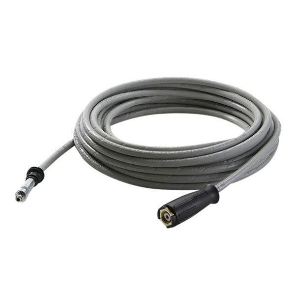 KARCHER High Pressure Hose Food Industry Version, 20 m, ID 8, 250 bar, AVS trigger gun connector grey 63907050