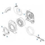 KARCHER CR 3.110 Balcony Reel Spare Parts