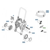 KARCHER HT 3.425 Hose Trolley Spare Parts