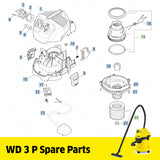 KARCHER WD 3 P Spare Parts