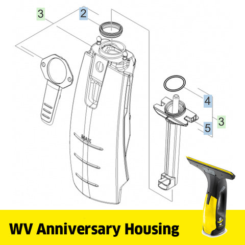 KARCHER WV Anniversary Spare Parts Housing