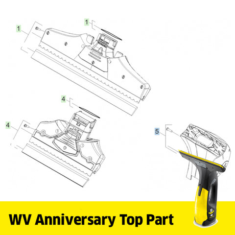 KARCHER WV Anniversary Spare Parts Top Part