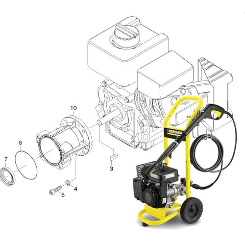KARCHER Spare parts list G 4.10 113306220