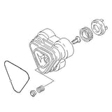 KARCHER Cylinder Head Pump Set 90012150