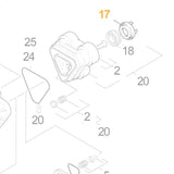 KARCHER Pressure Washer Support Disc Spare Parts 90363220