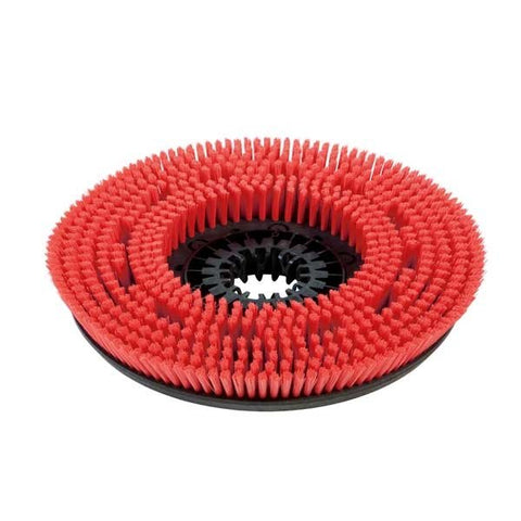 KARCHER Disc Brush, Medium, Red, 430 mm