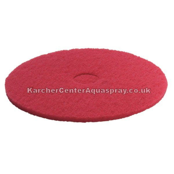 KARCHER Single Disc Pad, Red, Medium Soft, 330mm 63699050