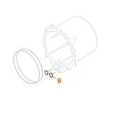 KARCHER Small O'Ring Seal Only For Cover Cap Motor 9080455