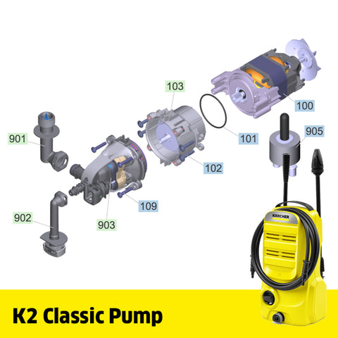 KARCHER K 2 Classic Pump