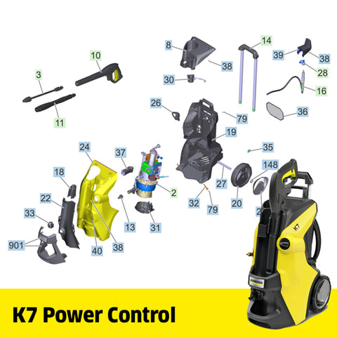 KARCHER K 7 Power Control