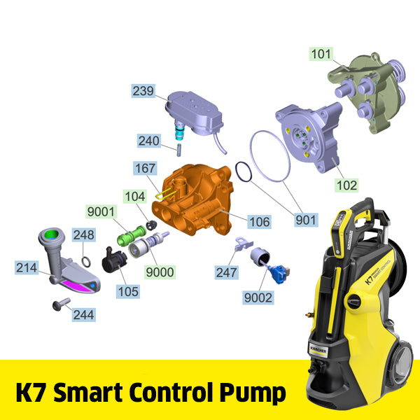 KARCHER K 7 Premium Smart Control Pump - 01925 44 44 64 – Aquaspray Ltd