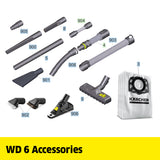 KARCHER WD 6 Accessories