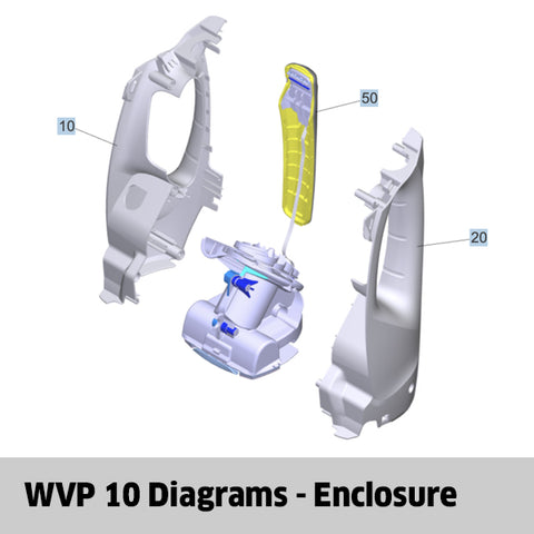 KARCHER WVP 10 Spare Parts Enclosure