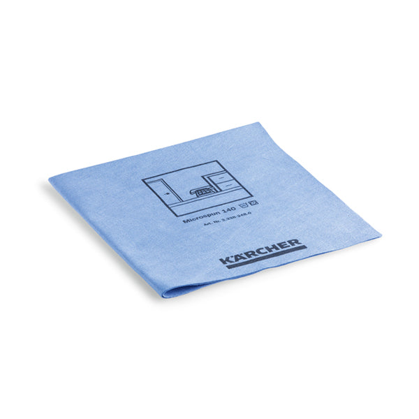 KARCHER Microspun Microfibre Cloth, Blue 33382480