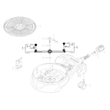 KARCHER Replacement Rotor & Nozzles To Fit Chassis Cleaner 28852700