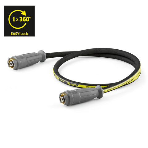 KARCHER Longlife 400, High Pressure Hoses With Unions On Both Sides, 1.5 m, ID 8, 400 bar, Including Connectors, EASY!Lock