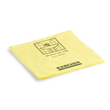 KARCHER Microspun Microfibre Cloth, Yellow 33382490