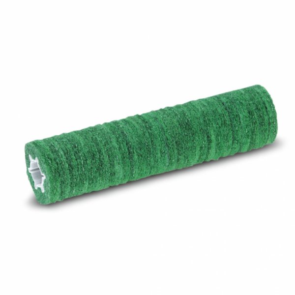 KARCHER Roller Pad On Sleeve, Hard, Green, 400 mm 63697250