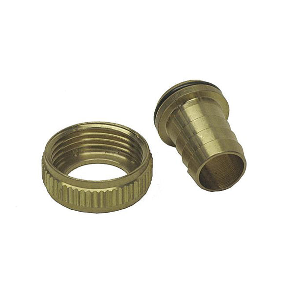 KARCHER Hose Coupling R1" Union Nut 3/4" Hose Nipple Chromed Brass 63884950