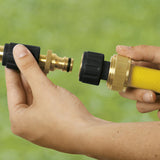 KARCHER Brass hose connector 3/4” With Aquastop 26450180