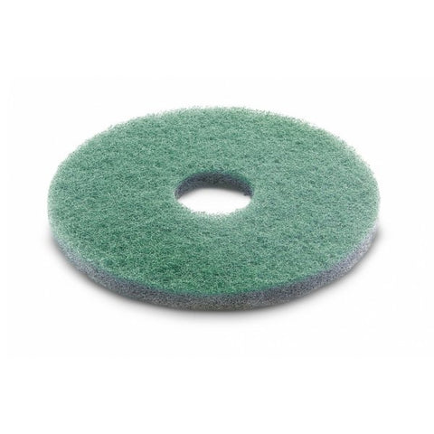 KARCHER 5 Pk Of Diamond Pads, Fine, Green, 356 mm