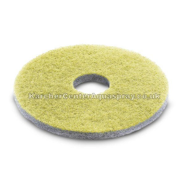 KARCHER Single Disc Diamond Pad, Yellow, Medium, 508mm 63712610