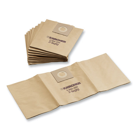 KARCHER 5 Pack Filter Paper Vacuum Bags For NT 35/1