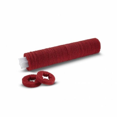 KARCHER Roller Pad On Sleeve, Medium, Red, 350 mm