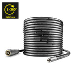 KARCHER Pipe Cleaning Hose, 20m, 120 Bar EASY!Lock 61100490