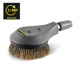 KARCHER Rotating Washing Brush, 800 l/h, Natural Fibre Bristles EASY!Lock 41130030