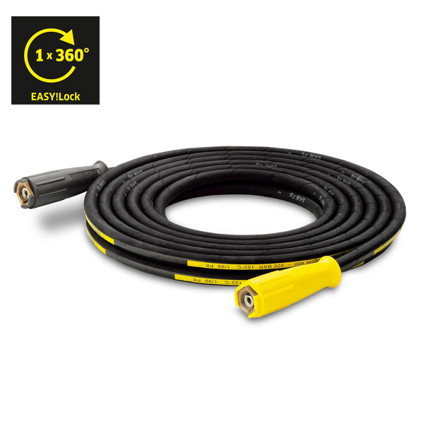 KARCHER High Pressure Hose, 30 m DN 8, Including Rotary Coupling, EASY!Lock 61100140
