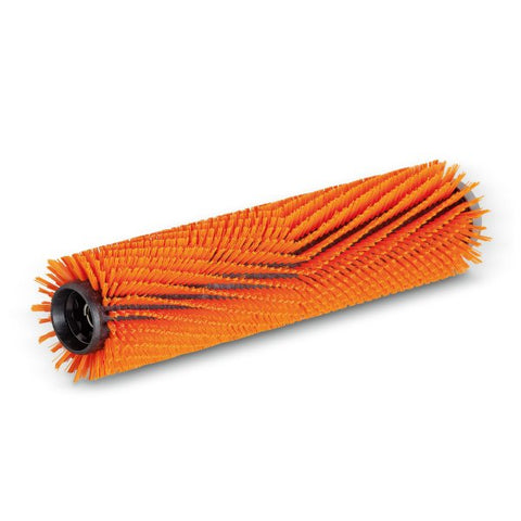 KARCHER Roller Brush, Medium-Hard, Orange, 300 mm
